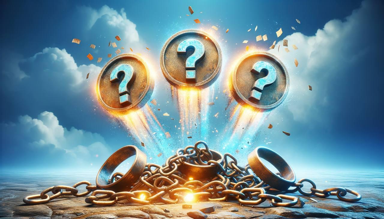 What are the top three cryptocurrencies worth investing in as Bitcoin price drops to 101,000 USD?